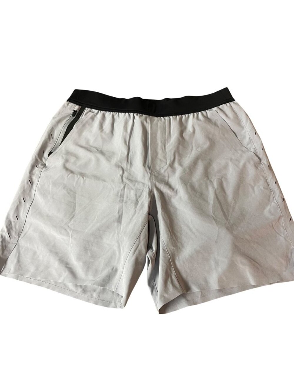 Ten Thousand The Interval Short 7" Inseam Lined Gray Black Sz MED